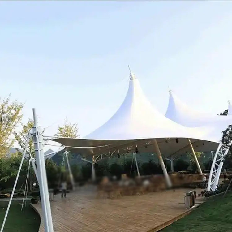 德令哈市膜结构景观棚