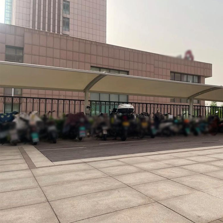 德令哈市膜结构电动车棚