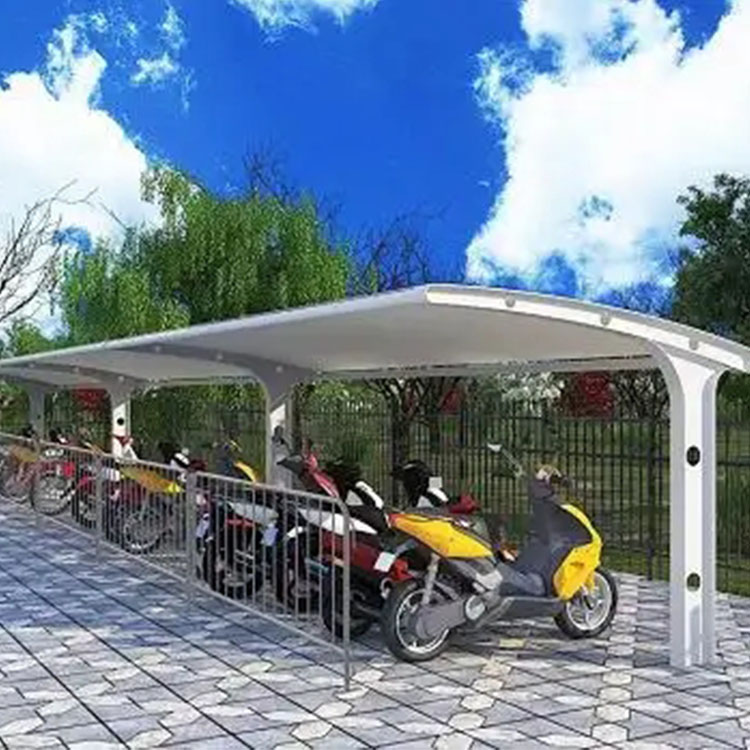 德令哈市膜结构电动车棚