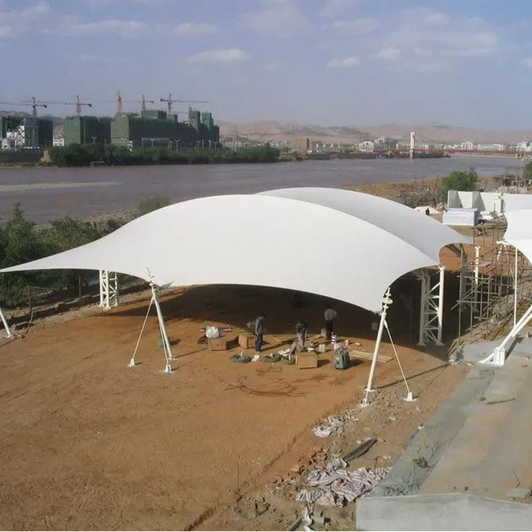 德令哈市膜结构汽车棚